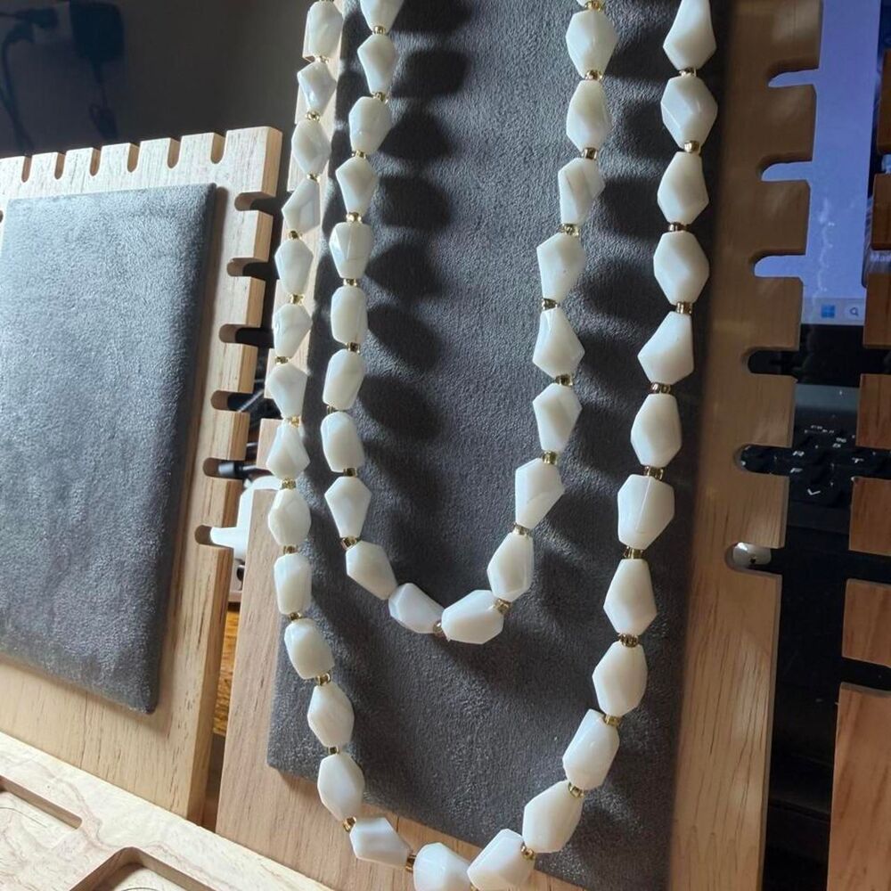 Women's White and Cream Jewelry